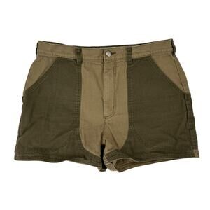 Vintage Patagonia The Original Stand Up Shorts Womens 14 Organic Cotton Canvas